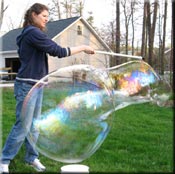 Blowing Big Bubble